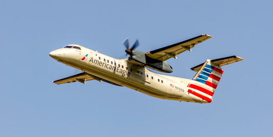 American Eagle Dash 8 De Havilland Color Photograph (APPM10025)
