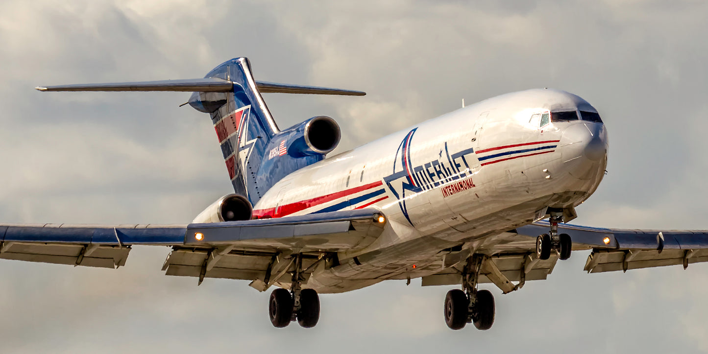 Amerijet International Boeing 727-233 Color Photograph (APPM10050)