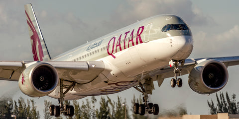 Qatar Airlines Airbus A350 Color Photograph (APPM1006510X20)