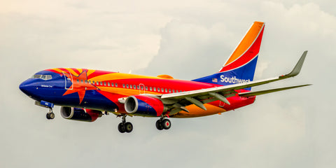 Southwest Airlines Arizona One Color Photograph (APPM10072)