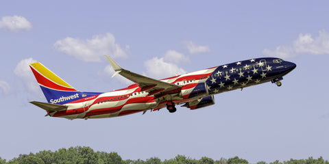 Southwest Airlines Boeing 737-8H4(SS) Color Photograph (APPM10101)