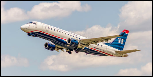 USAirways Express N104HQ Embraer 175 Color Photograph (APPM10105)