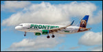 Frontier Airlines Airbus A321 Color Photograph  (APPM10106)