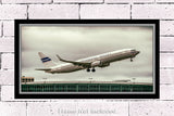 United Airlines, Continental Colors Boeing 737 Photograph (APPM10108)