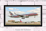 American Airlines Boeing 757 Color Photograph (APPM10113)