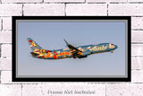 Alaska Airlines Pixar Pier Colors N537AS Color Photograph (APPM10114)