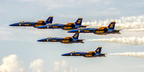 US Navy Blue Angels Super Hornet Color Photograph (APPM70002)