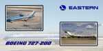 Eastern Airlines 727-200 Color Collage Color Photograph (APPM90002)