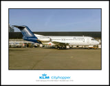 KLM Cityhopper Fokker F-28 Color Photograph (F026RGSO11X14)