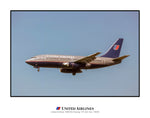 United Airlines Boeing 737-222 Color Photograph (J178LAJF11X14)