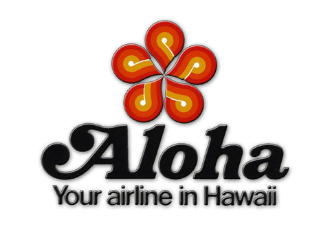Aloha Airlines Logo Fridge Magnet (LM14001)