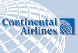 Continental Airlines Globe Logo Fridge Magnet (LM14006)