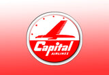 Capital Airlines Logo Fridge Magnet (LM14018)