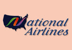 National Airlines Logo Fridge Magnet (LM14031)