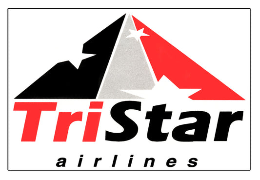 TriStar Airlines Logo Fridge Magnet  (LM14032)