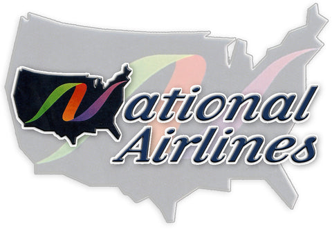 National Airlines Logo Fridge Magnet (LM14047)