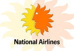 National Airlines Logo Fridge Magnet (LM14062)