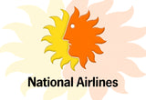 National Airlines Logo Fridge Magnet (LM14062)