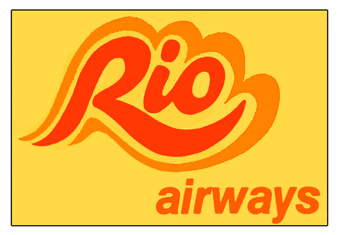 Rio Airways Logo Fridge Magnet (LM14078)