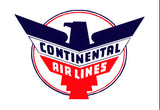 Continental Airlines 1937 Logo Fridge Magnet (LM14086)