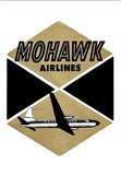 Mohawk Airlines with airplane Logo Fridge Magnet (LM14105)