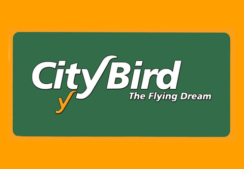 City Bird Airlines Logo Fridge Magnet (LM14113)