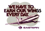 Eastern Airlines Earn Wings Fridge Magnet (LM14117)