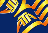 ATA Airlines New Logo Fridge Magnet (LM14119)