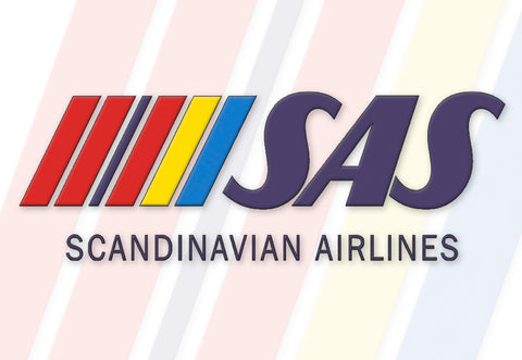 SAS Scandinavian Airlines Logo Fridge Magnet (LM14123)