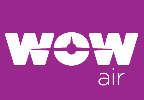 WOW Air Airlines Logo Fridge Magnet (LM14140)
