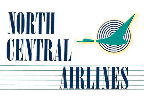 North Central Airlines Logo Fridge Magnet (LM14163)