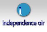 Independence Air Logo Fridge Magnet (LM14170)