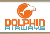 Dolphin Airways Logo Fridge Magnet (LM14173)