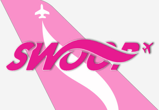 Swoop Airlines Logo Fridge Magnet (LM14185)