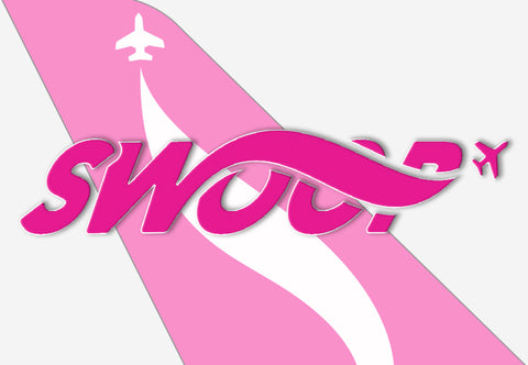 Swoop Airlines Logo Fridge Magnet (LM14185)