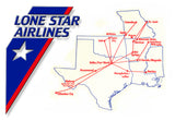 Lone Star Airlines Logo Fridge Magnet (LM14210)