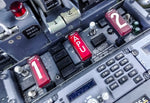 737 Classic Airline Cockpit Panel Fridge Magnet (LM14225)
