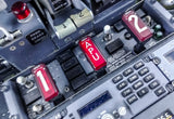737 Classic Airline Cockpit Panel Fridge Magnet (LM14225)