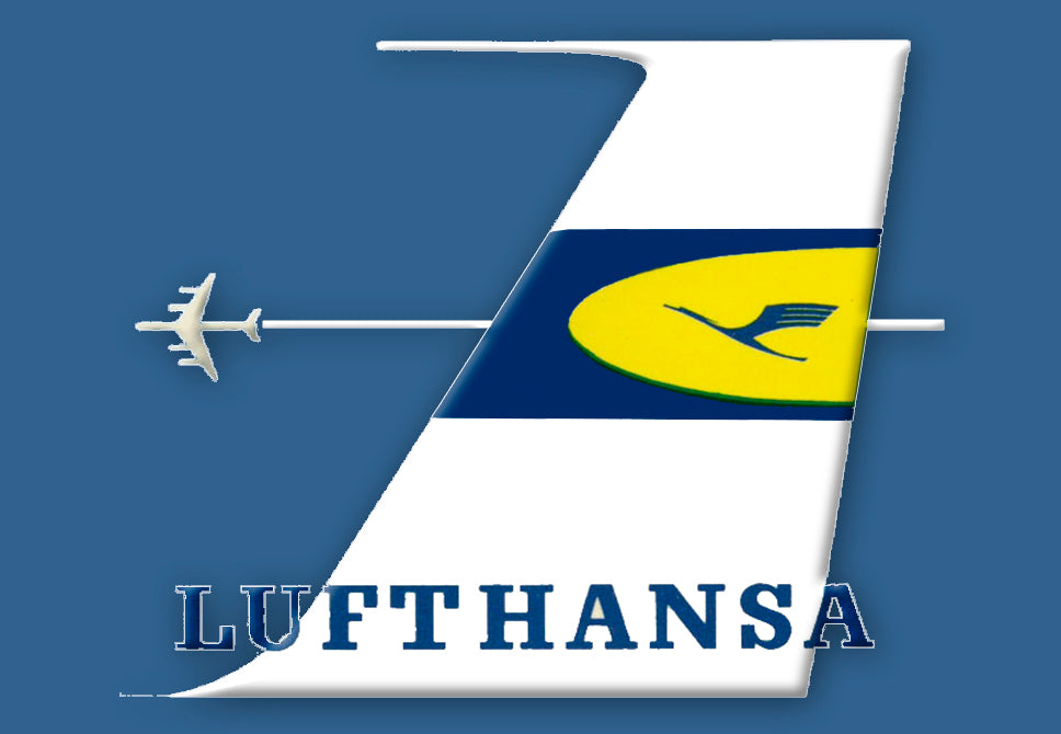 Lufthansa Airlines (Old) Logo Fridge Magnet (LM14230)