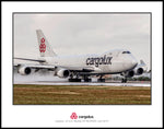 Cargolux Freighter Boeing 747-4EVF(ER) Color Photograph (M126RGJM11X14)
