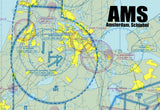 AMS Amsterdam Sectional Map Fridge Magnet (MM10500)