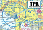 TPA Tampa Airport Sectional Map Fridge Magnet (MM10506)