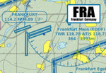 FRA Airport Sectional Map Fridge Magnet (MM10514)