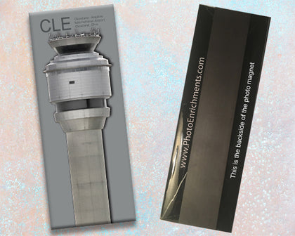 CLE Cleveland Airport Control Tower 3 Fridge Magnet (PMA9010)