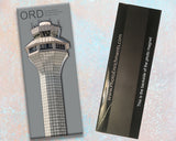 ORD Chicago O'Hare Int'l Airport Tower Fridge Magnet (PMA9013)