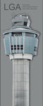 LGA Laguardia Airport Tower Fridge Magnet (PMA9017)