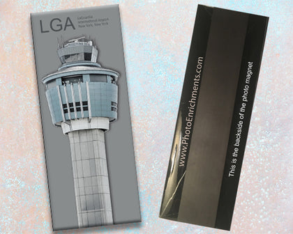 LGA LaGuardia Airport Tower Fridge Magnet (PMA9017)