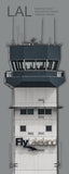 LAL Lakeland Linder Int'l Airport Tower Fridge Magnet (PMA9018)