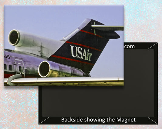 USAir Boeing 727 Tail Fridge Magnet (PMCT4001)
