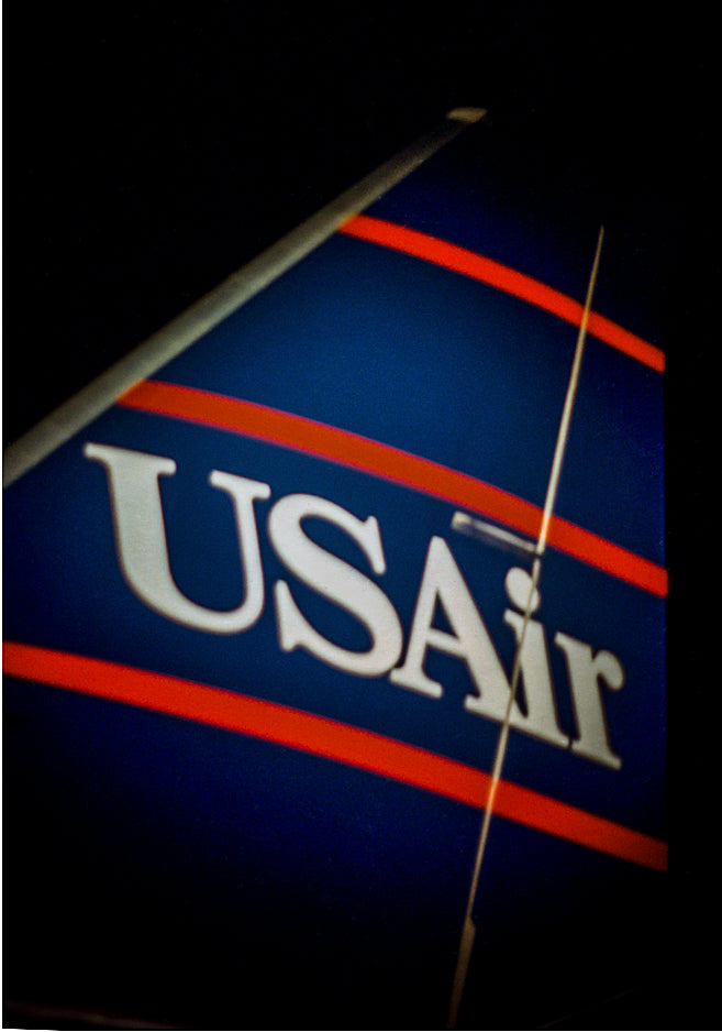 USAir Boeing 737 Tail Fridge Magnet (PMCT4004)
